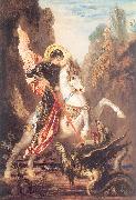 Gustave Moreau Saint George and the Dragon oil painting